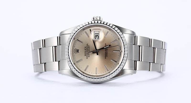 Men's Rolex Datejust 16220 Silver