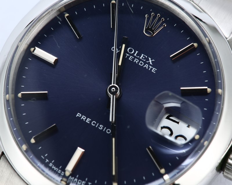 Rolex Vintage Oysterdate 6694 Blue Dial