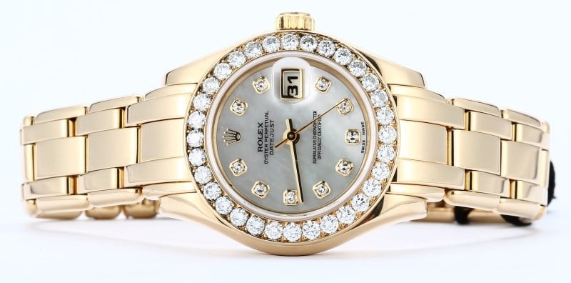 Ladies Rolex Pearlmaster 69298 Diamond