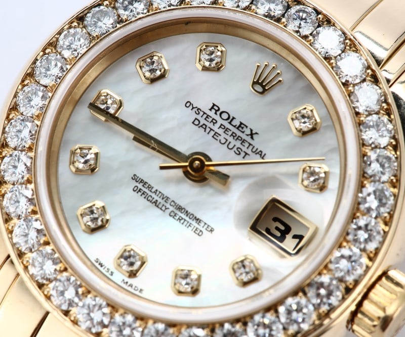 Ladies Rolex Pearlmaster 69298 Diamond