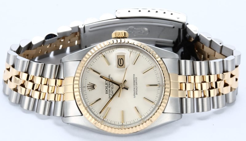 Rolex Datejust 16013 Certified Pre-Owned Silver