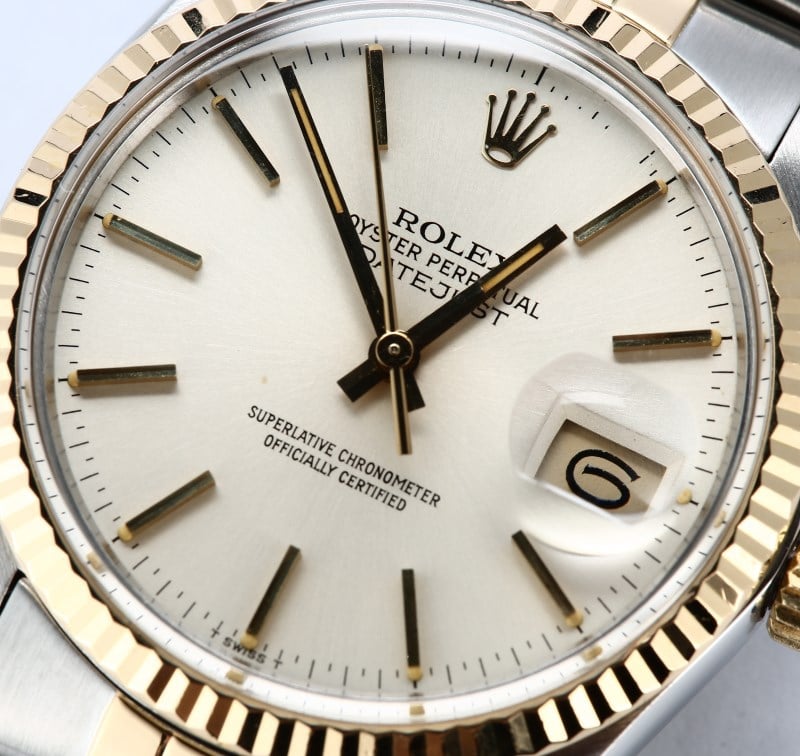 Rolex Datejust 16013 Certified Pre-Owned Silver