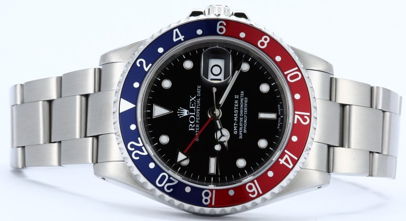 GMT Master II Rolex 16710 Pepsi Insert