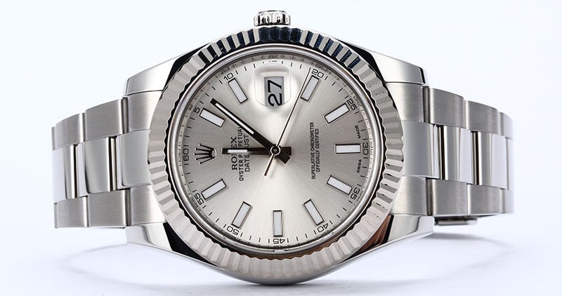 Rolex Datejust 116334 Silver Dial