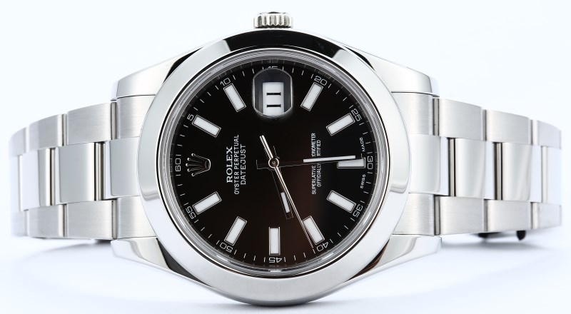 Rolex Datejust 116300 Black Index Dial