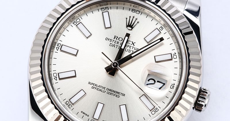 Rolex Datejust 116334 Silver Dial