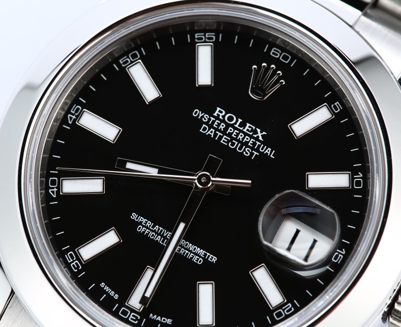 Rolex Datejust 116300 Black Index Dial