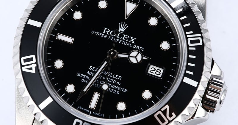 Rolex Sea-Dweller 16600 Black Dial Men's Watch