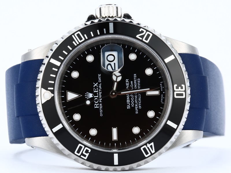 Rolex Submariner 16610 Rubber Strap