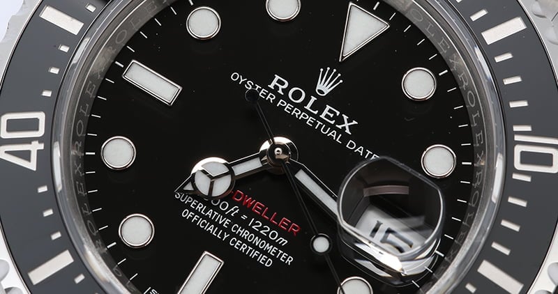 Rolex Red Sea-Dweller Model 126600 Stickers