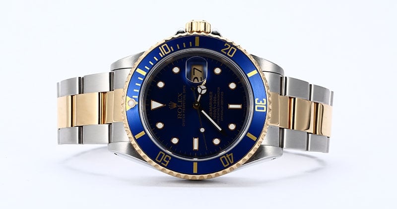 Rolex Submariner 16613 Blue Two-Tone TT