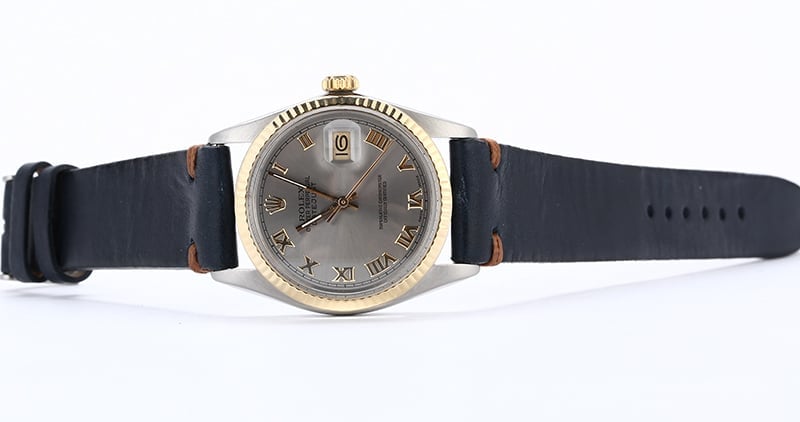 Rolex Datejust 16013 Slate Roman Dial