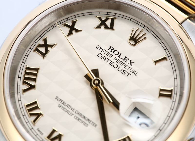 Rolex Datejust 116203 Pyramid Dial