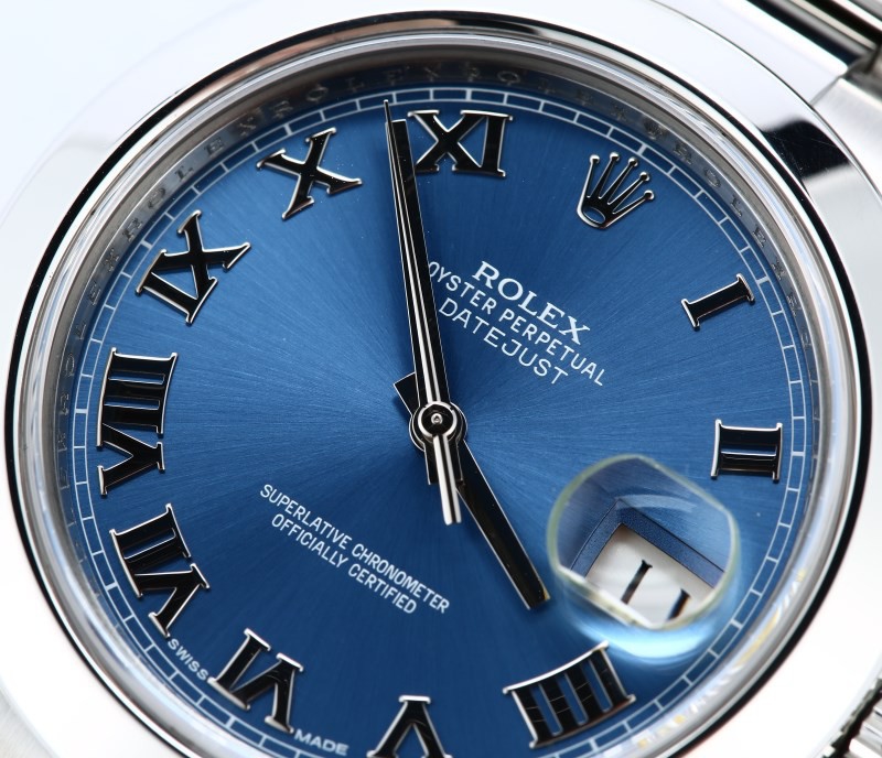 Rolex Datejust 116300 Blue Roman Dial