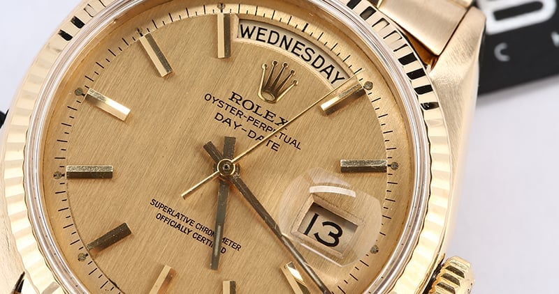 Rolex President Day-Date 1803 Yellow Gold