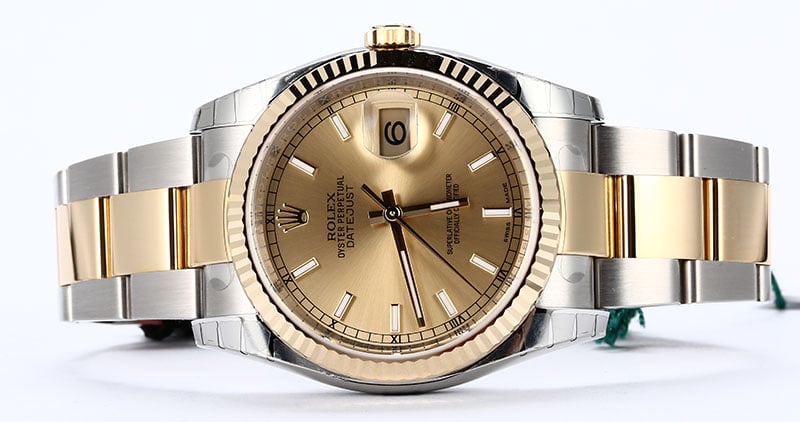 Rolex Datejust 116233 Two Tone Oyster Band