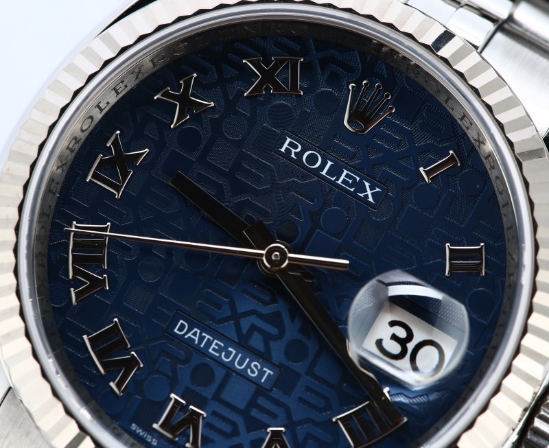 Rolex Datejust 116234 Blue Roman Jubilee