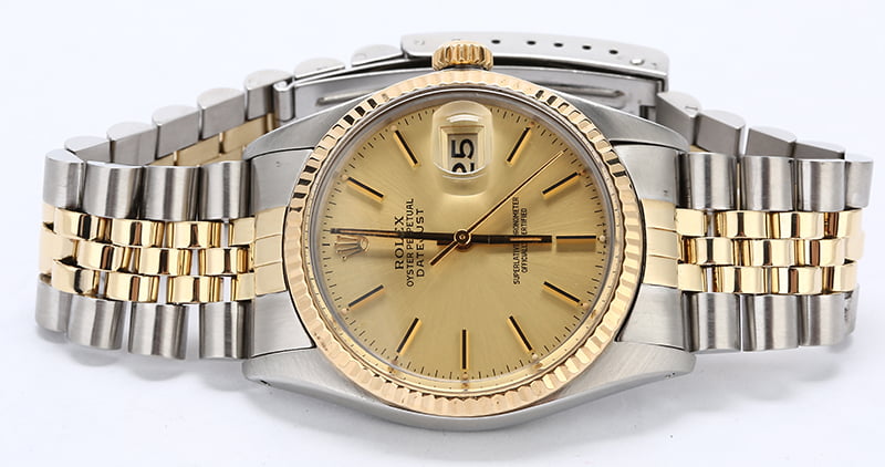 Certified Men's Rolex Datejust 16013