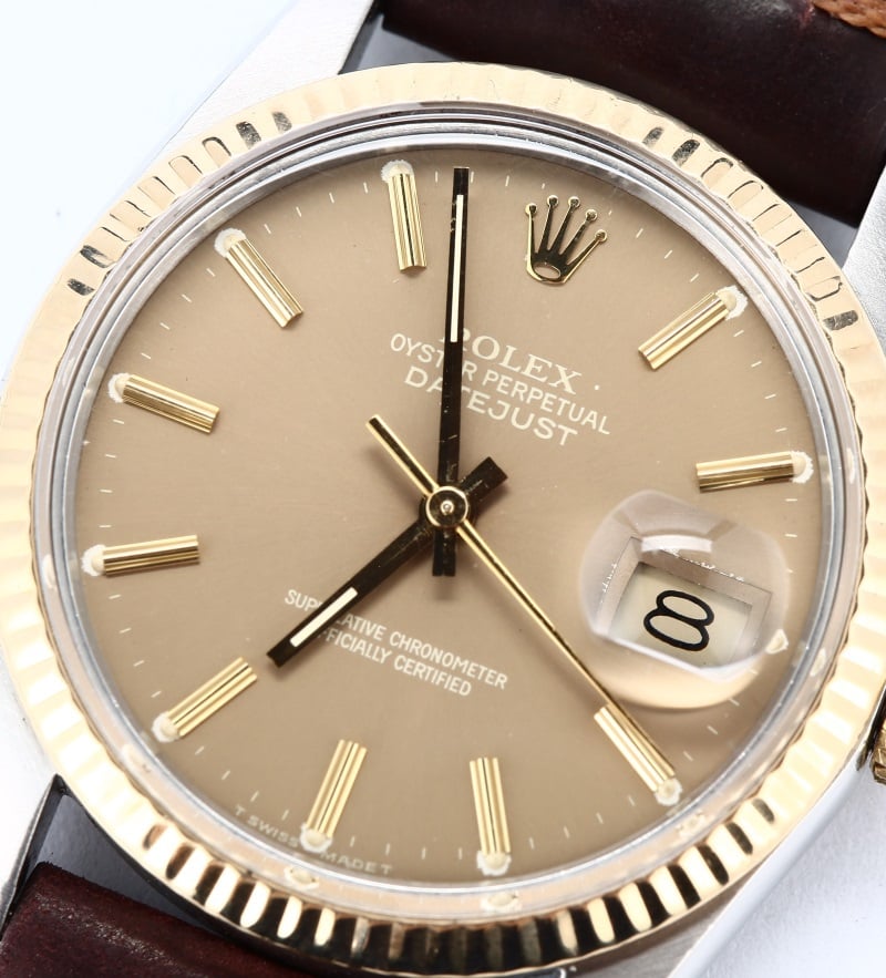 Rolex Datejust 16013 Bronze Dial