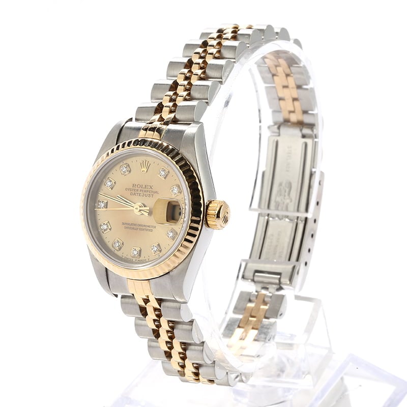 Pre Owned Rolex Lady Datejust 79173 Diamonds