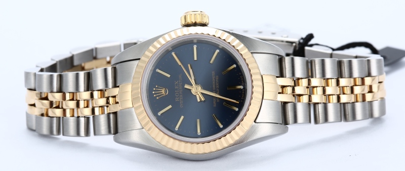 Rolex Lady Oyster Perpetual 67193 Blue