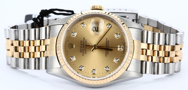 Rolex Diamond Dial Datejust 16233