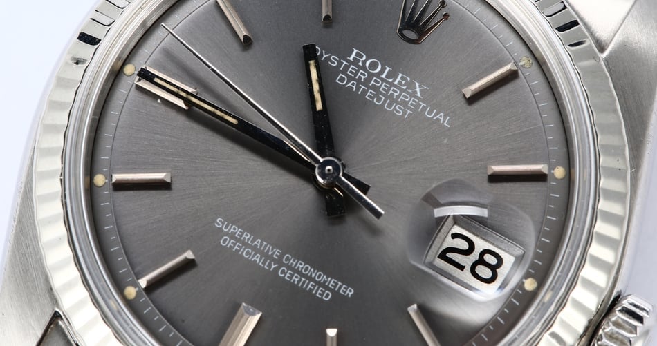 Rolex Datejust 1601 Slate Dial