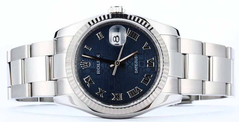 Rolex Datejust 116234 Blue Jubilee Dial