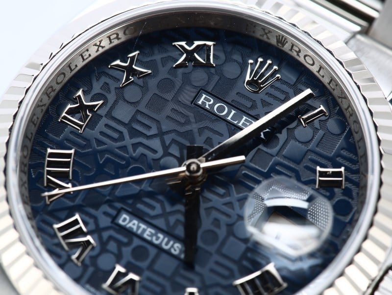 Rolex Datejust 116234 Blue Jubilee Dial