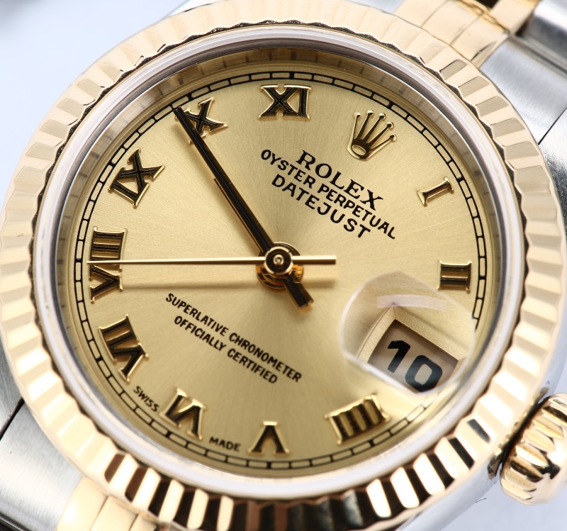 Rolex Lady-Datejust 79173 Champagne Roman