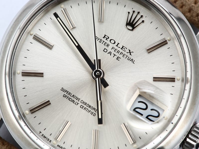 Rolex Date Stainless Steel