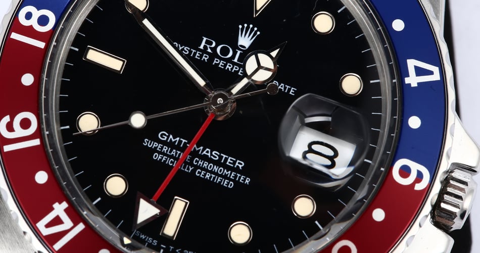 Rolex GMT-Master 16750 Pepsi Insert