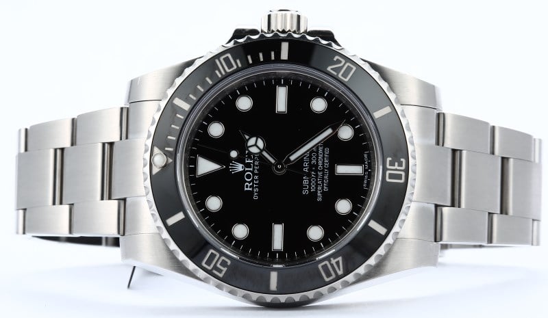 Submariner Rolex Ceramic No Date 114060