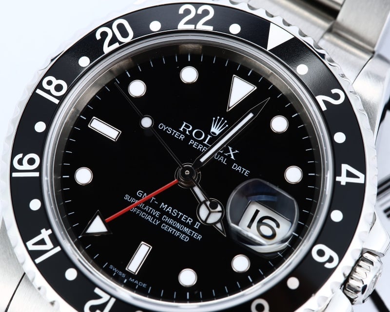 Rolex 16710 GMT-Master II Black Dial