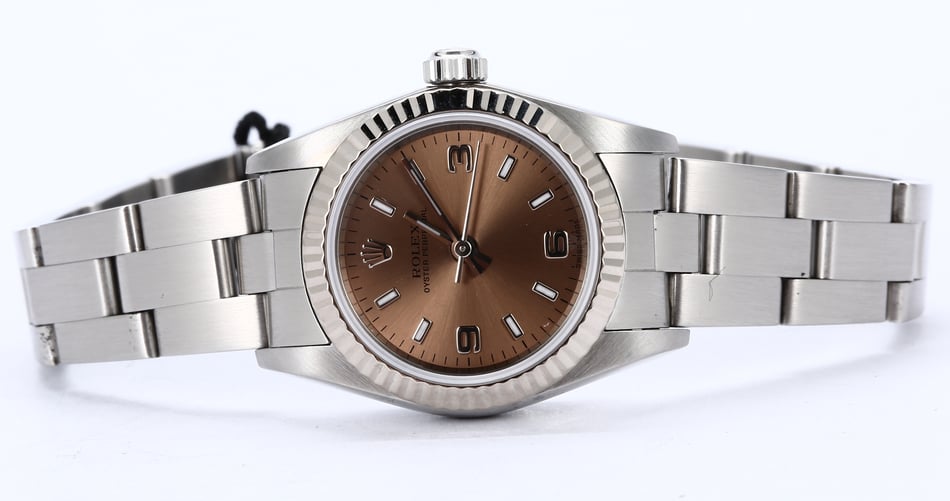 Rolex Ladies Oyster Perpetual 76094 Steel Oyster