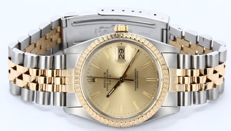 Rolex Two-Tone Date 15053