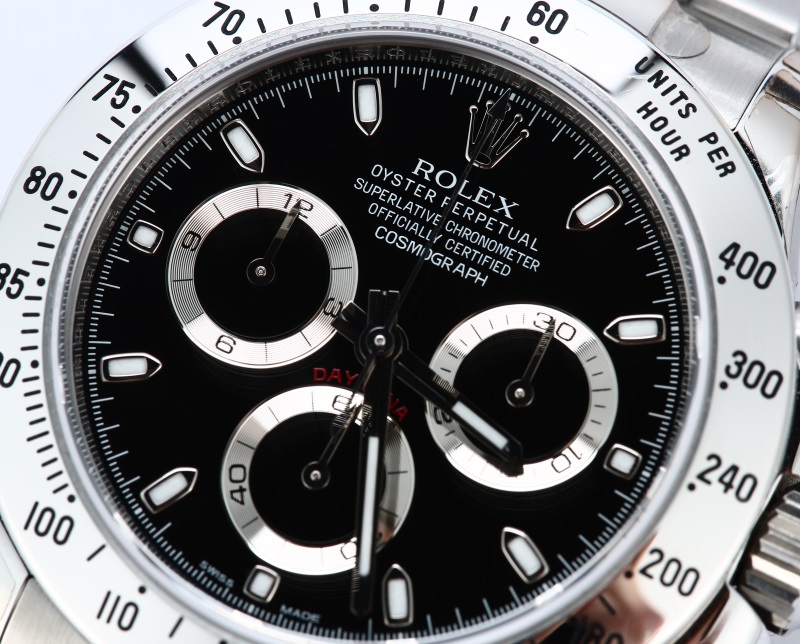 Rolex Daytona Black 116520 Factory Stickered