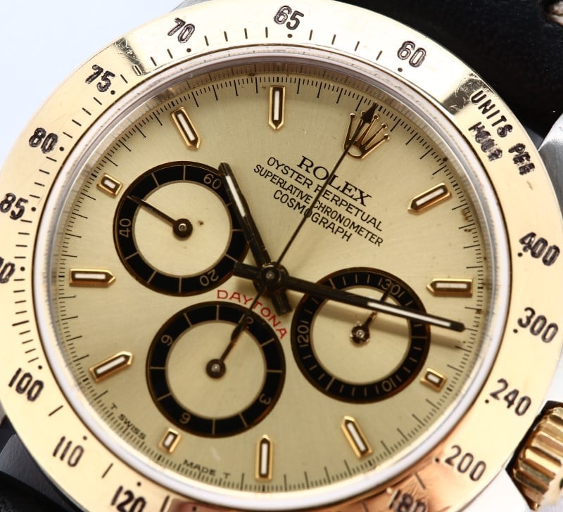 Rolex Daytona 16523 Champagne Dial Certified Pre-owned