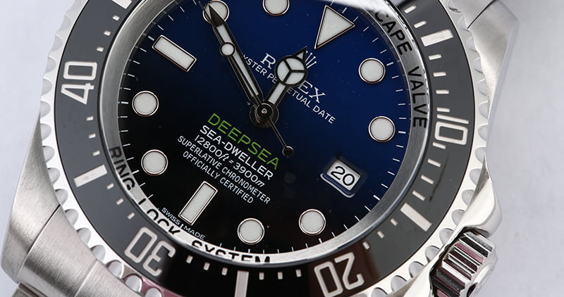 Used Rolex Sea-Dweller Deepsea 116660B 'James Cameron' D-Blue Dial