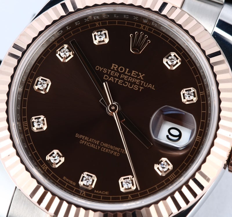 Rolex Datejust 126331 Everose Diamond