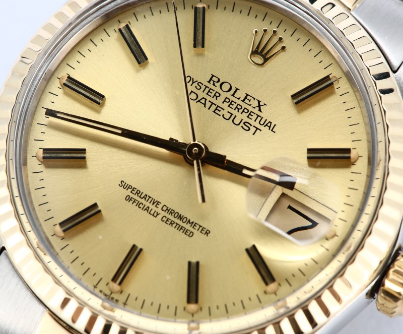 Rolex Datejust 16013 Certified Pre-Owned Champagne