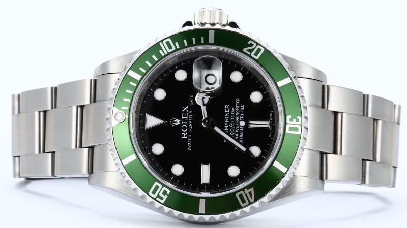 Rolex Submariner 16610LV Green Anniversary