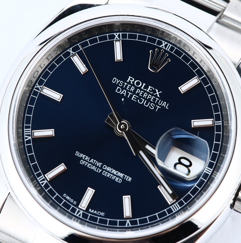 Rolex Datejust 116200 Blue