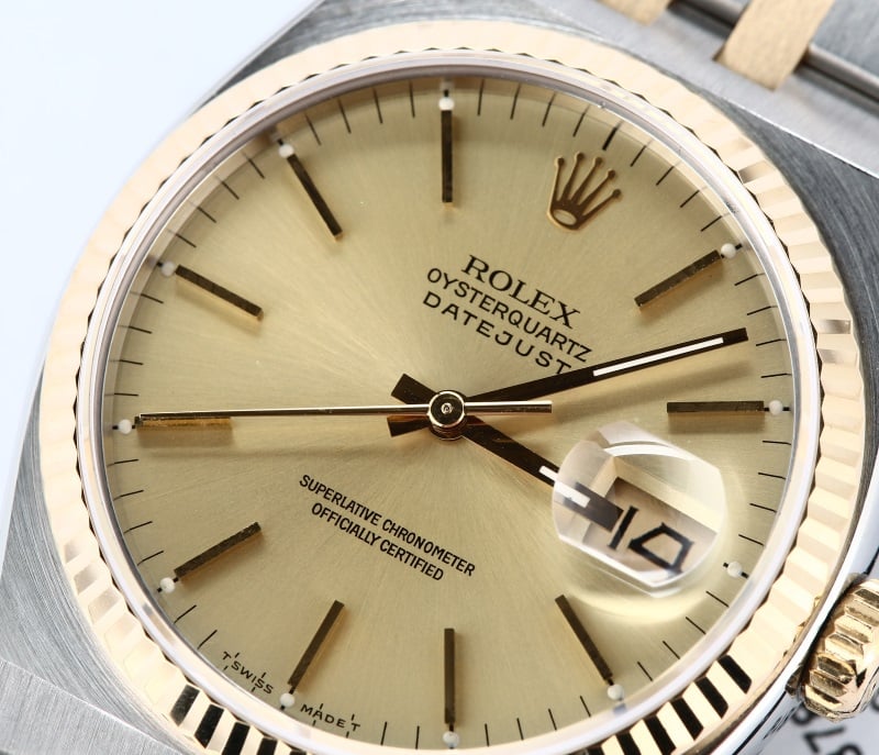 Oysterquartz Rolex Datejust 17013