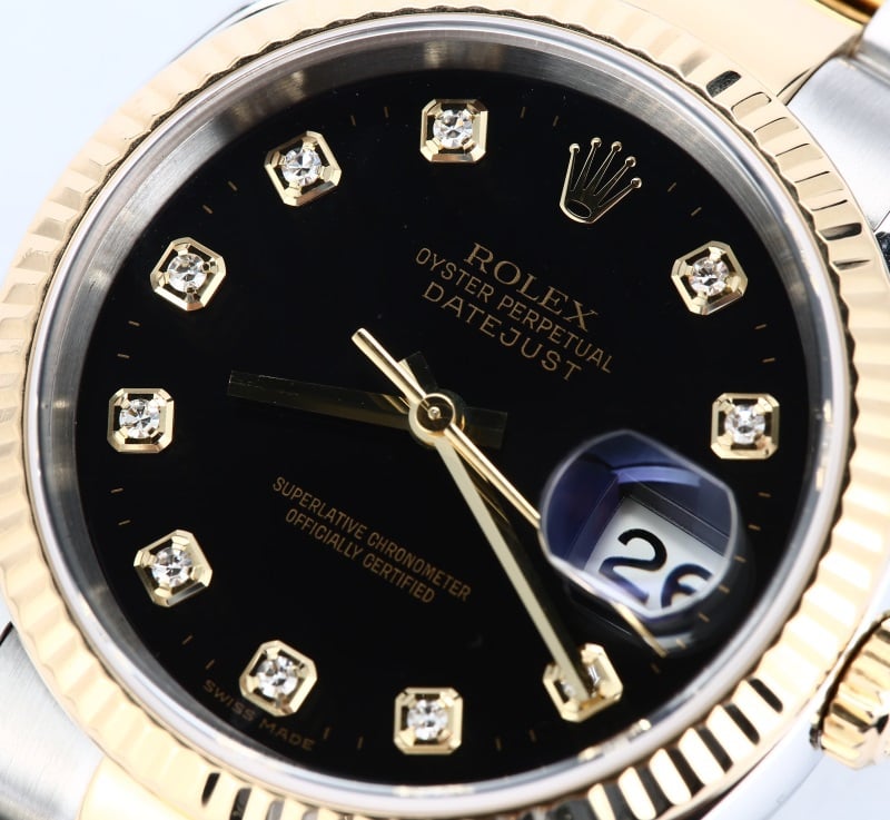 Rolex Datejust 116233 Black Diamond