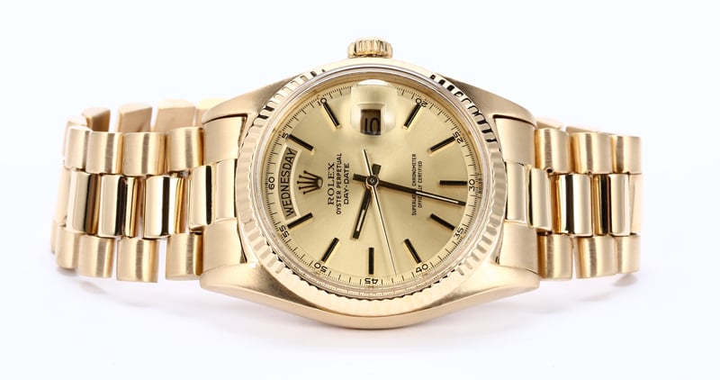 Rolex Presidential 1803 Yellow Gold Day-Date