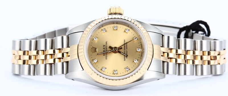 Rolex Lady Oyster Perpetual 67193 Diamond