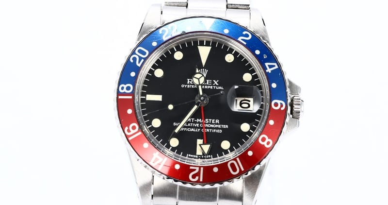 Men's Rolex GMT-Master 1675 Vintage Pepsi