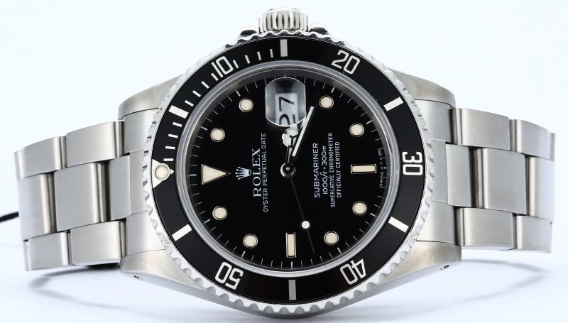 Rolex Submariner 16800 Black