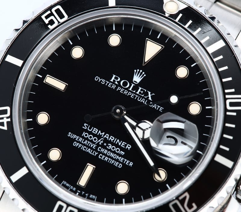 Rolex Submariner 16800 Black